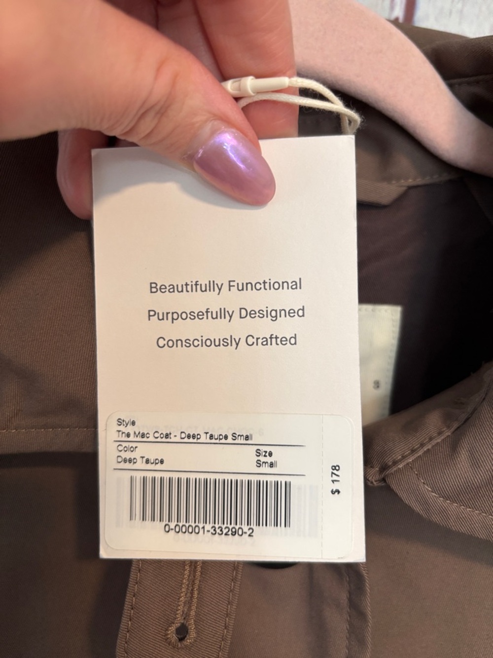 NWT Everlane The Mac Coat - Picture 6 of 16